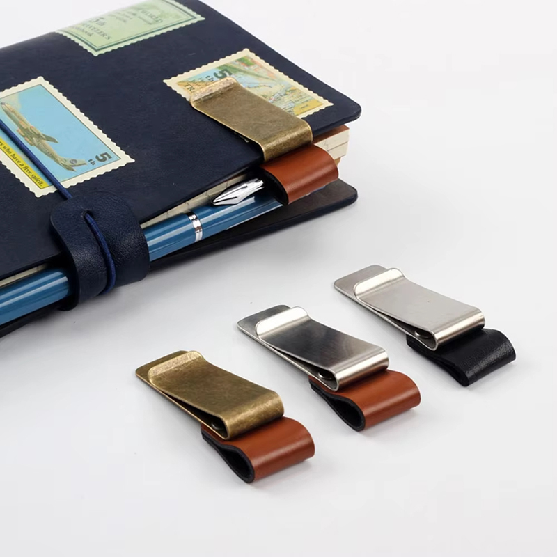 Stationery Books - คลิปจัดระเบียบเอกสารสำหรับสำนักงาน อุปกรณ์เครื่องเขียน ที่หนีบปากกา คลิปหนีบสมุดโน้ต ที่หนีบปากกา อุปกรณ์สำนักงาน