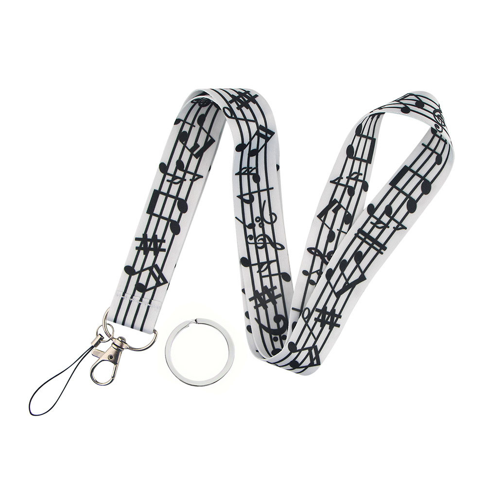 โน้ตดนตรี Lanyards สําหรับคีย์ - Blank Sheet Music Notebook บทวิจารณ์และราคา