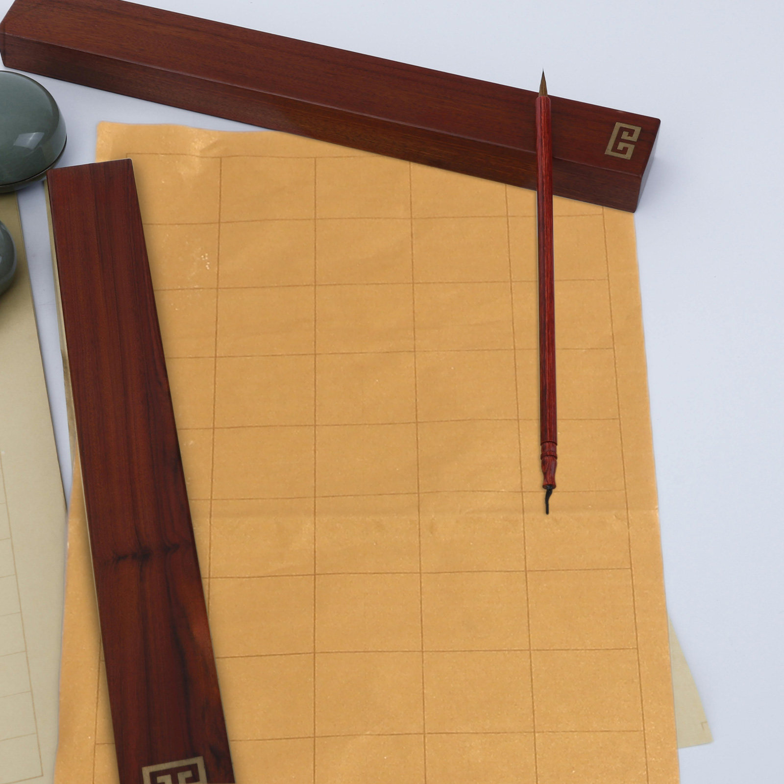 กระดาษฝึกเขียนพู่กันจีน 5 แผ่น - Chinese Calligraphy Practice Book บทวิจารณ์และราคา