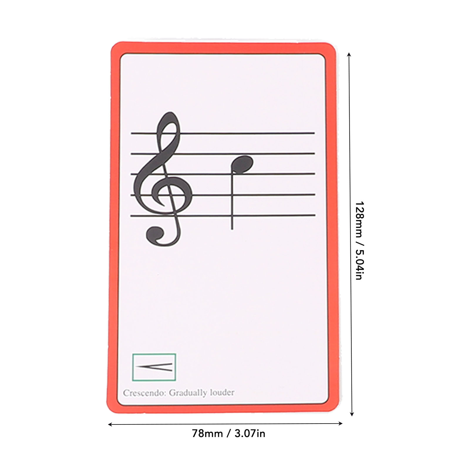 แฟลชการ์ดดนตรี แฟลชการ์ดโน้ตเป - Blank Sheet Music Notebook บทวิจารณ์และราคา