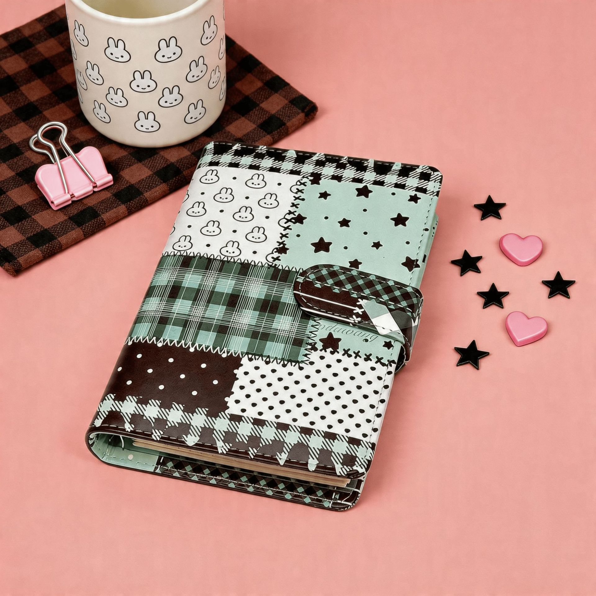 สมุดโน้ตแบบสันเย็บสีเขียว A6 ส - Vintage Leather Journal Notebook บทวิจารณ์และราคา