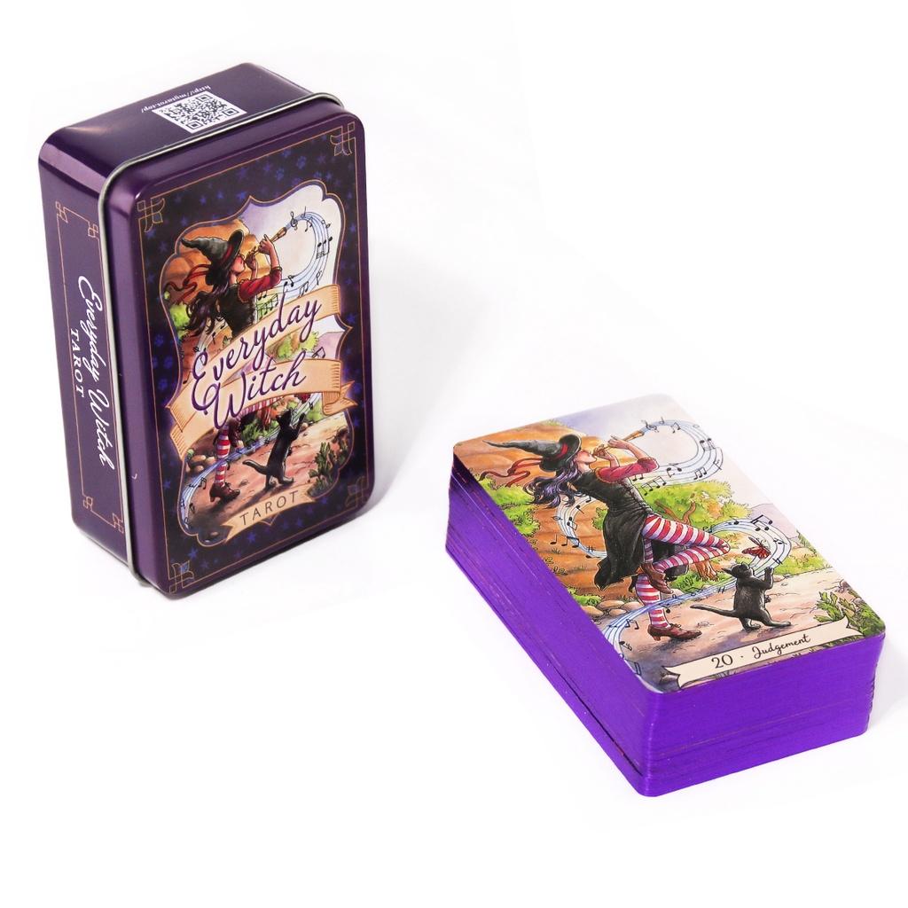 10.3*6 ซม.ทุกวันแม่มดไพ่ทาโรต์ - Tarot Deck With Guidebook บทวิจารณ์และราคา