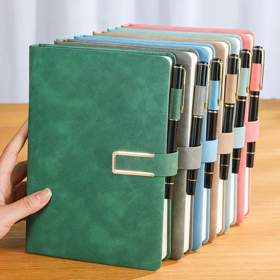 สมุดบันทึกหนัง A5 ปกอ่อนสไตล์ว - Vintage Leather Journal Notebook บทวิจารณ์และราคา